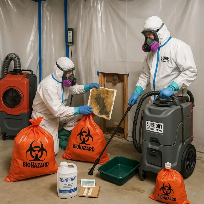 Contaminated Water Handling Protocols process in Chapin, SC